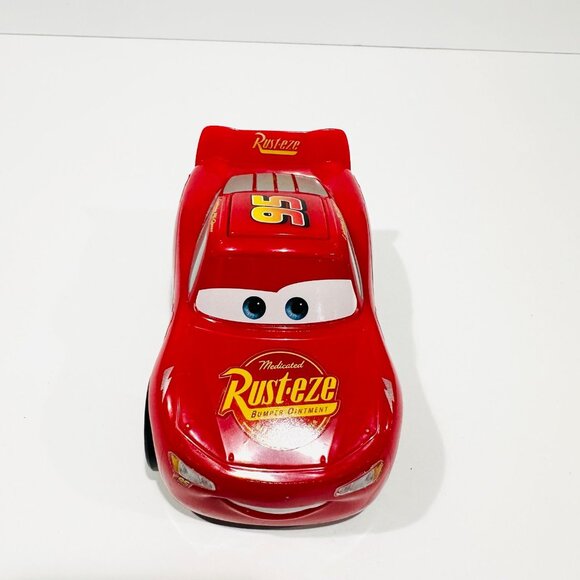 Disney Disney Pixar Rust-Eze Lightning McQueen Talking Engine Sounds Car - Rare - Picture 3 of 8